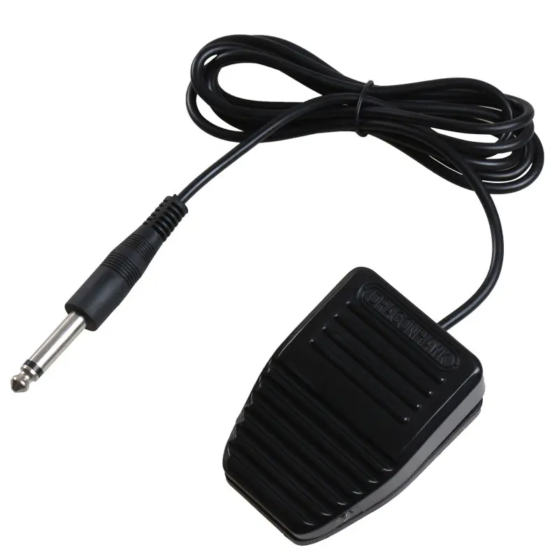 US $54.98 Peak Level OLED White Display Screen Power Supply Set with Mini Foot Pedal Clip Cord Accessories Tattoo Supplies