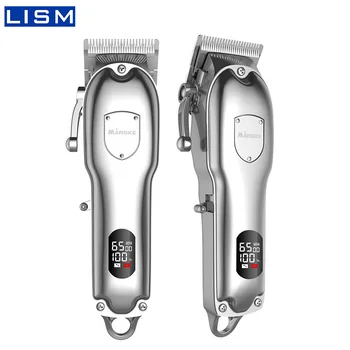 

Professional Hair Clippers Barber Haircut Sculpture Cutter Oil head Rechargeable Razor Trimmer Adjustable Cordless Edge for Men
