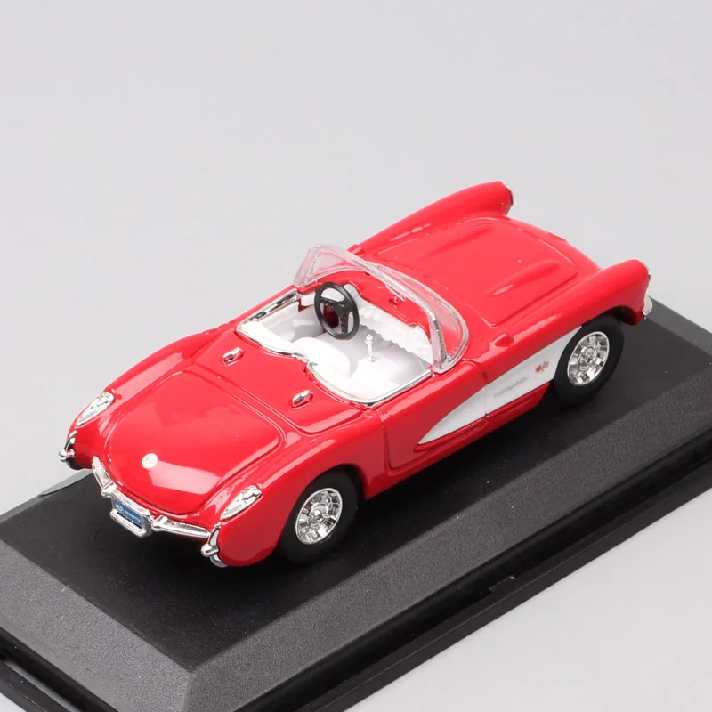 1:43 Масштаб классический ретро 1957 Chevrolet Corvette C1 chevy Vette литье под давлением автомобиль игрушка модель миниатюры детский сувенир