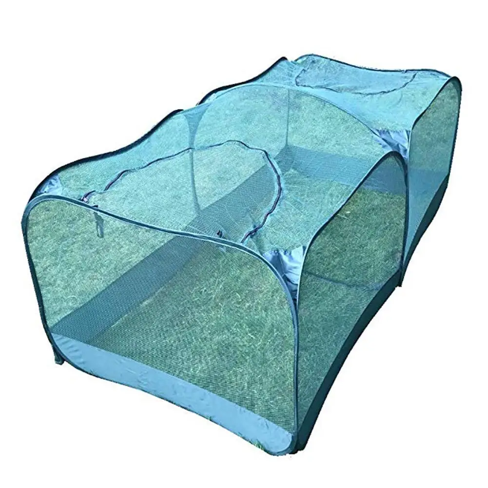 

Foldable Vegetables Bird Nets Portable Protective Cage Chicken Butterfly Cage UV Protected Bag Garden Flower Plant Supplies