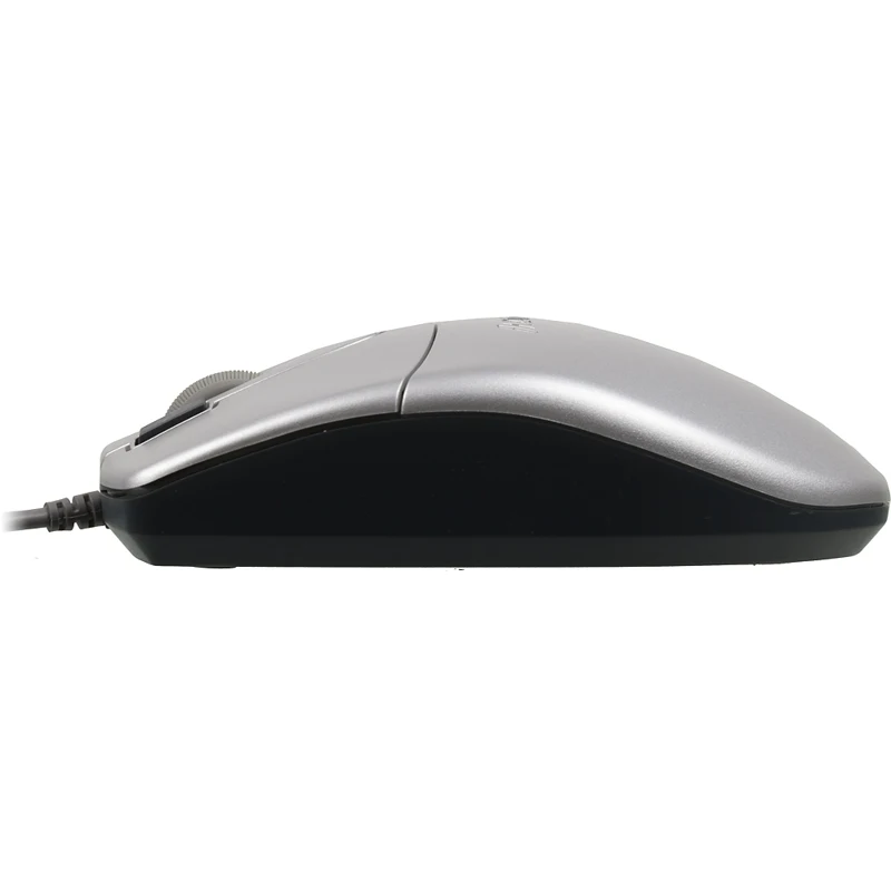 Мышь A4 OP-620D серебристый оптическая(1000dpi) USB(3but