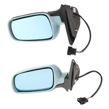 

Hinged Door Heated Right + Left Mirror Glass For VW Golf Bora 99 05