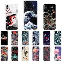 YNDFCNB-funda de estilo japonés para iphone, carcasa de arte japonés para iphone 13, 11, 12 pro, XS MAX, 8, 7, 6, 6S Plus, X, 5S, SE, 2020, XR