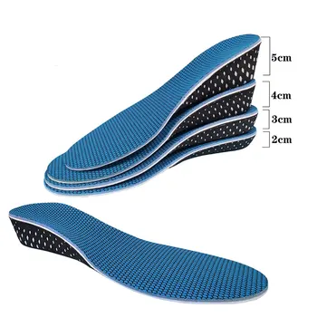 

Hot Selling Invisible Height Increase Insoles Memory Foam Shock Absorbing Orthotic for Women Men -B5