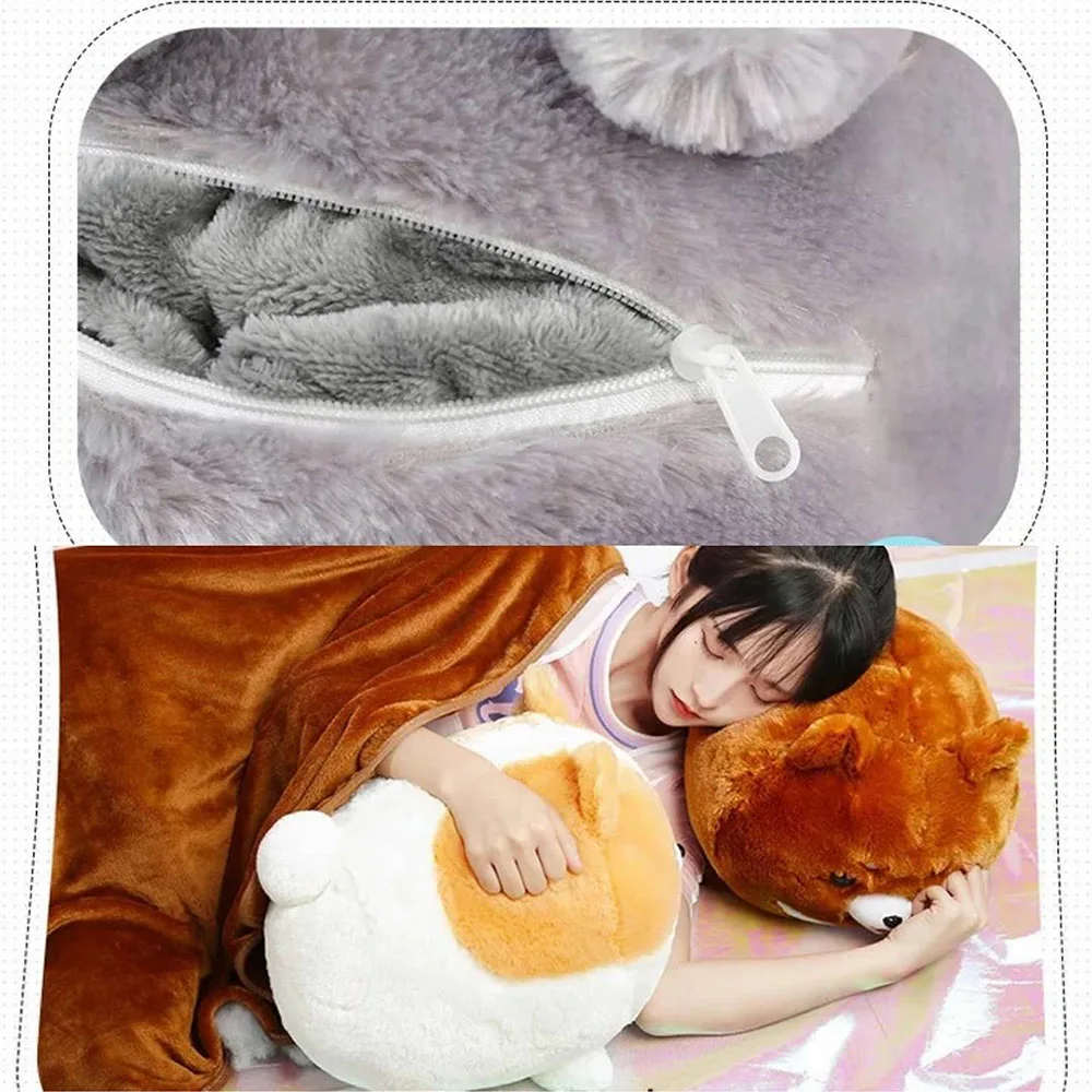Happy monkey Kawaii Плюшевые подушки куклы игрушки новые мягкие милые мягкие подушки с одеялом декор для комнаты диван подарок на день рождения игрушка