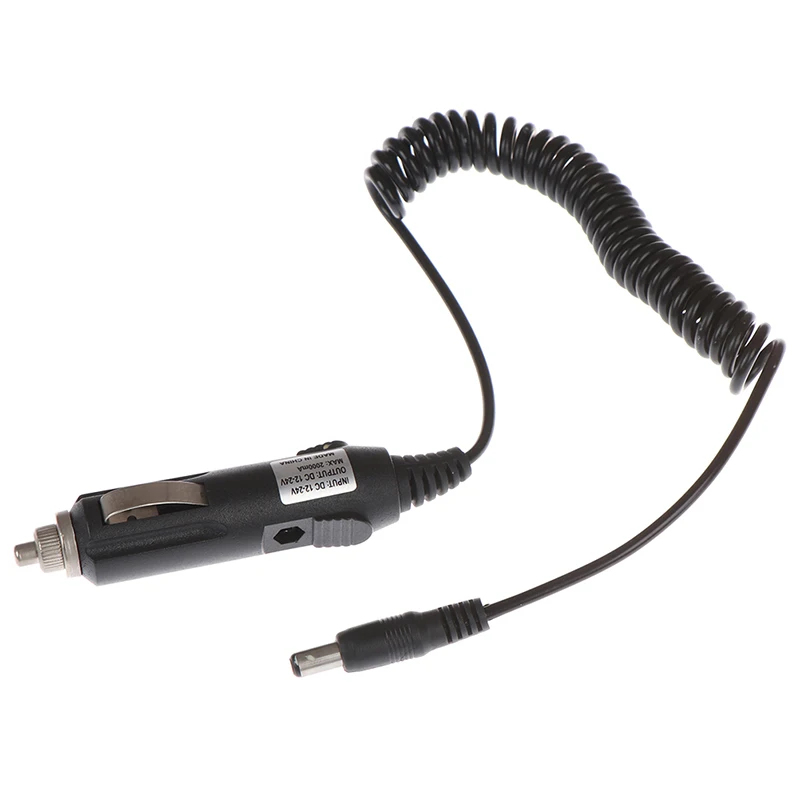 Walkie Talkie Accessories 1PCS DC 12V/24V battery Cable Line Car Charger Cable for BAOFENG BF-UV5R 3800mAh battery charger