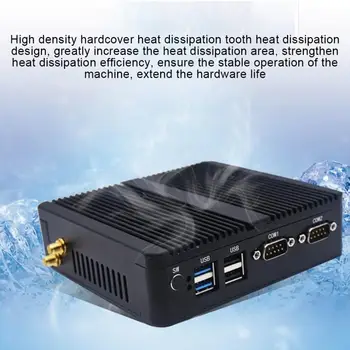 

For Intel J1900 2.0GHz Quad-Core For Win 10 Mini PC Computer 4G RAM+128GB SSD 100-240V