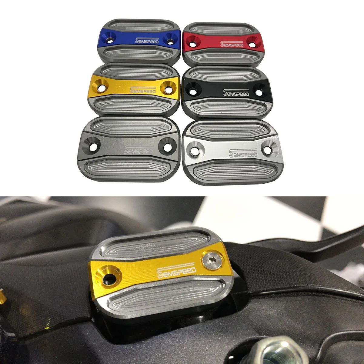 

N-MAX155 150 125 2015-2019 Motorcycle Clutch Tank Cylinder Master Oil Cup Brake Fluid Reservoir For Yamaha NMAX155 NMAX150 125