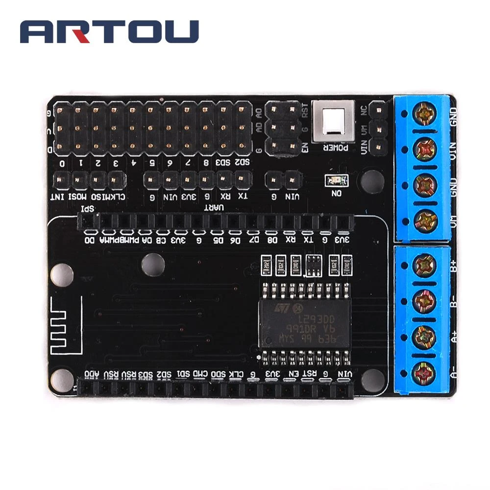 Motor Shield L293D DIY Robot For NodeMCU ESP12E ESP8266 WiFi LUA