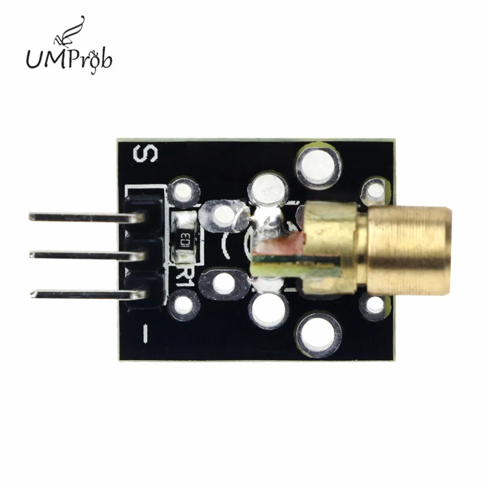 10 шт./лот KY 008 3pin 650nm красный лазерный передатчик точечный диод Медная головка