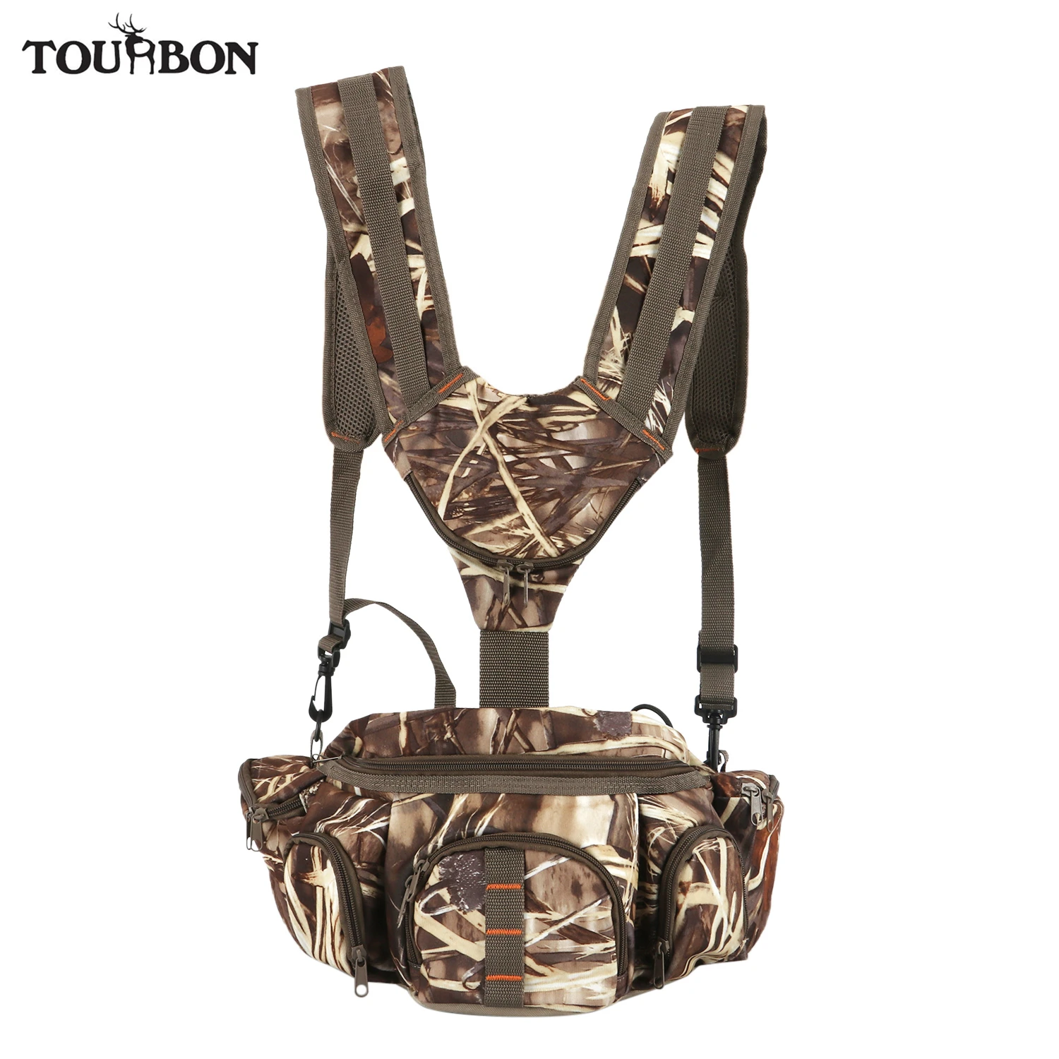 lumbar pack with shoulder straps