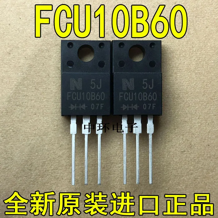 10pcs/lot FCU10B60 TO-220F 10A/600V | Обустройство дома