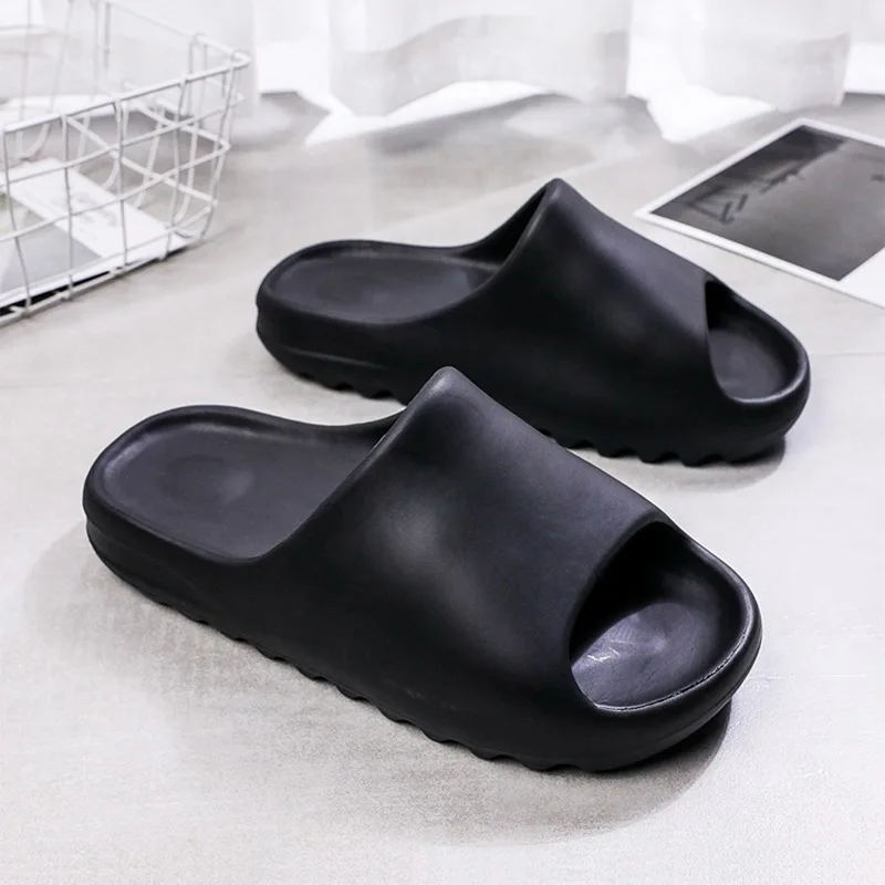 

2020 New Men Platform Slippers Summer New Couple Slippers Home Bathroom Non-Slip Platform Shoes Women Flip Flops