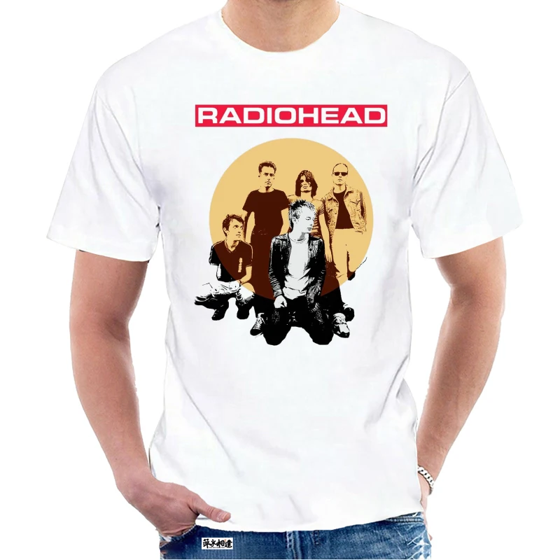 Футболка радио Head V4 Thom Yorke DTG (белая) S-5XL @ 001938 | Мужская одежда