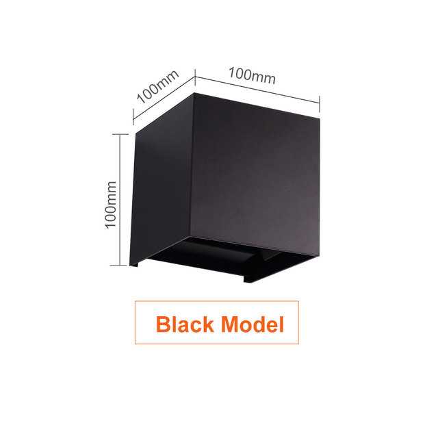 6W 10W 12W LED Outdoor wall lamp Waterproof Adjustable Indoor Garden Corridor Stairs LED Wall light Easy to install on wall