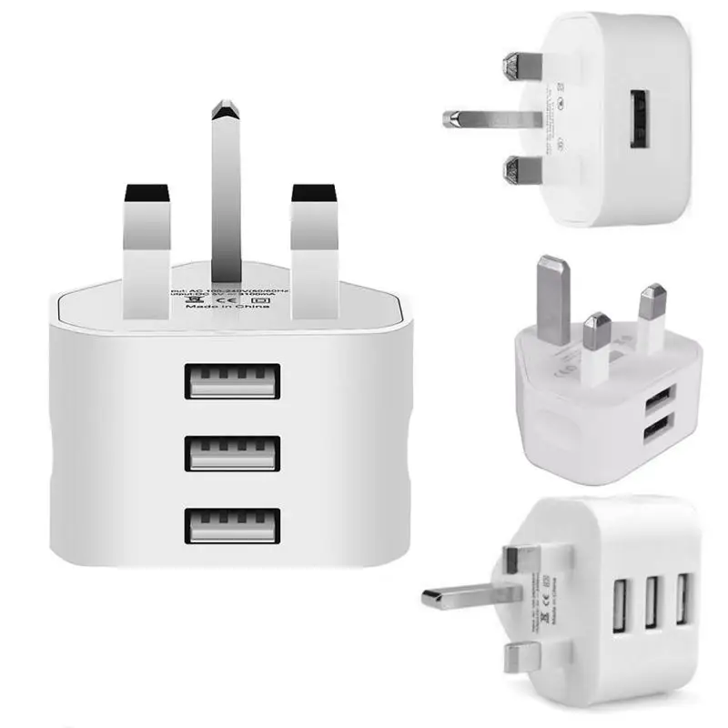 1PC Universal US UK AU To EU Plug USA Euro Europe Travel Wall AC Power Charger Outlet Adapter Converter 2 Round Socket Pin | Электроника