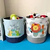 Foldable Laundry Basket for Dirty Clothes for Kids Baby Children Toys Canvas Wasmand Large Storage Hamper Office Home Organizer ► Photo 3/6