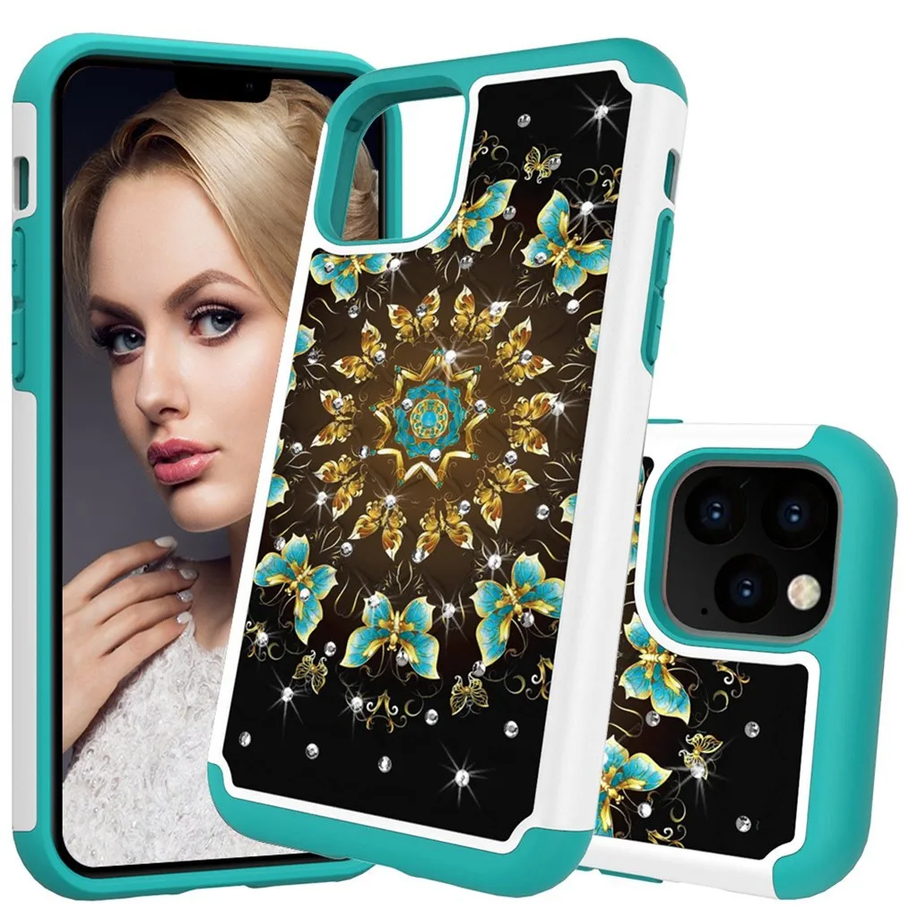 Dream Crystal Style Phone Case For iPhone 11Pro Max Dirt-resistant Slim Fashion Soft Cases Shockproof Dust-proof Phone Case