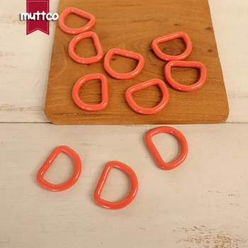 

100pcs/lot Metal Colourful D ring DIY for Dog Collar 20mm Connection alloy metal Buckles DIY D Ring Webbing Clasp Clip CDK-20O