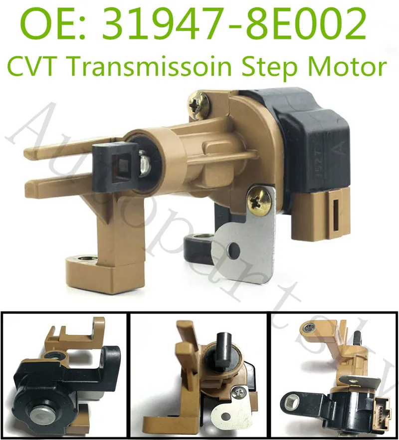 31947-8E002 Трансмиссия Шаг Мотор CVT для Nissan Altima Sentra Bluebird U14 Часть#319478E002 31947 8E002 RE0F06A