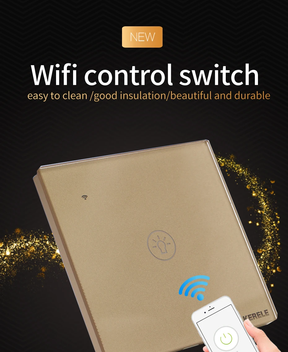 Zero/один сигнальной линии 10/5/2A 1 способ Tuya ЕС приложение Smart Life WiFi сенсорный выключатель дверного звонка Шторы затемнения Скорость регулировать переключатель