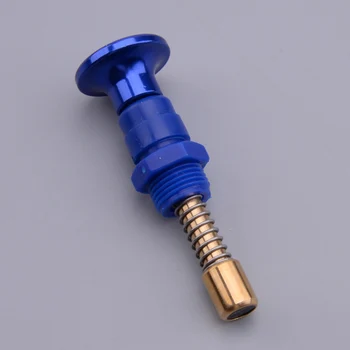 

28mm-41mm Carburetor Pull Choke Lever Plunger Replacement Blue Motorcycle Fit For Keihin PWK Airstriker Yamaha Honda