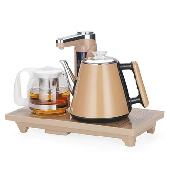 

Electromagnetic Furnace Tea Set Fully Automatic Water Bottle Electric Heating Water Bottle Household Water Pumping Tea Boiler Te