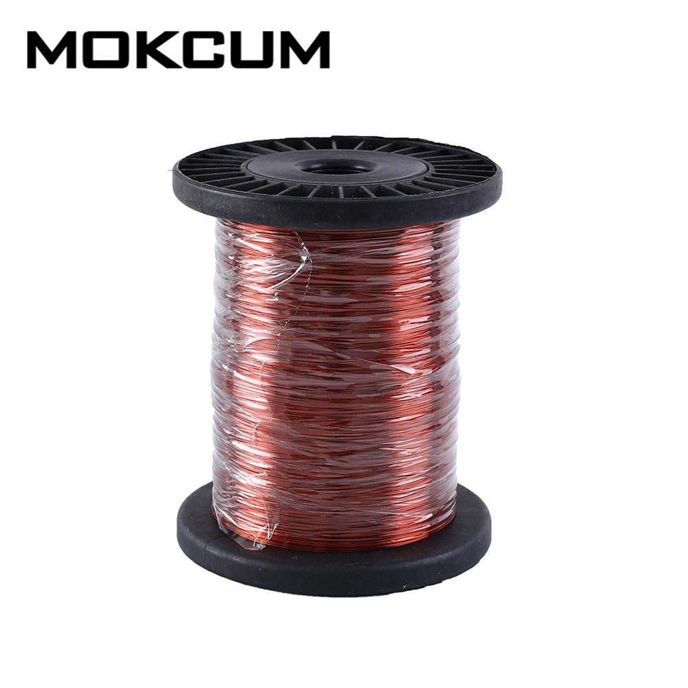 0.35mm 1000g Polyester Imine Enameled Copper Wire Electromagnetic Wire 1kg For Transformer Wire Inductance coil QZY-2/180H