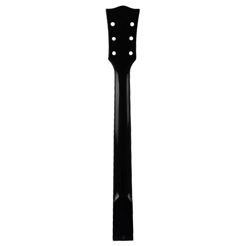 22 лада кленовый палисандровый гриф гитары шеи с белой точкой связывания гитары шеи для Lp сменный фиксатор для электрогитары Черный