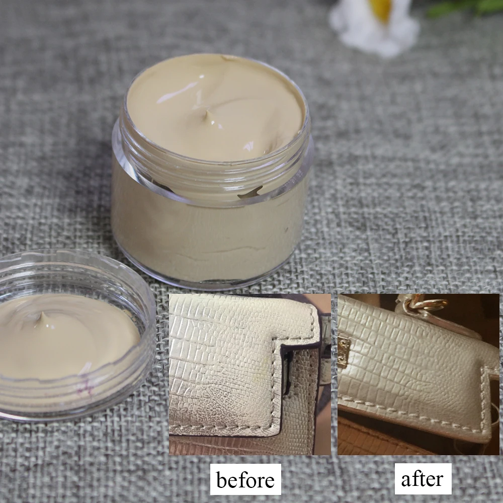 White Leather Paint Shoe paint Cream for Leather Sofa Bag