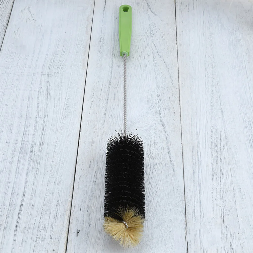 1 шт. нейлоновая щетка для чистки стекла длинная ручка чашки бытовая чашка мытья