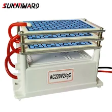 220 V 24g озоновый генератор поворотный флэш-памяти-платья с покроем «срок жизни протяжении длительного периода времени, Длинные G озонатор для чистой воды племени