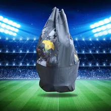 Soccer Equipment Large Capacity Bag Outdoor Basketball Volleyball Big Ball  Adjustable Bag Heavy Duty Ball Mesh Equipment