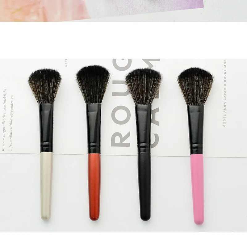 

Basic Professional Makeup Brush Beautiful soft powder brush large Blush universal wooden handle cosmetic Brush accessories