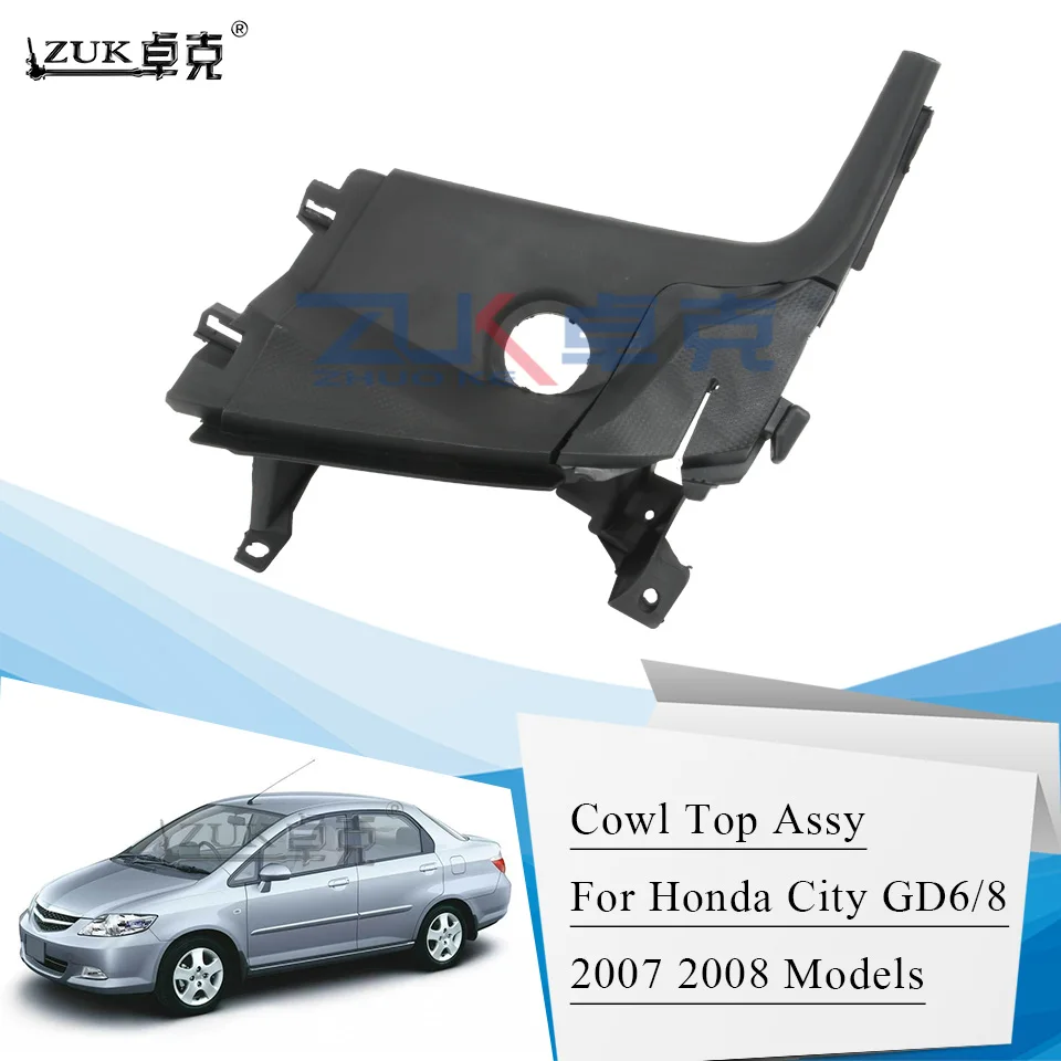 ZUK капот двигателя капот топ в сборе с петлей Крышка для HONDA City GD6/8 2007 2008 натуральная Часть OE# 74210-SEN-H00ZA