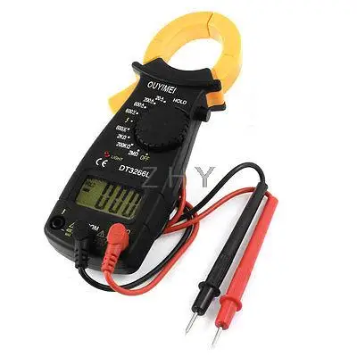 

DT3266L 1999 Counts 600V AC DC Current Voltage Digital Clamp Meter