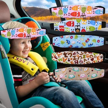 

Creative Design Auto Car Vehicle Seat Headrest Kids Children Outdoor Short-Term Travel Sleeping Head Support Pad Pillow Dropship