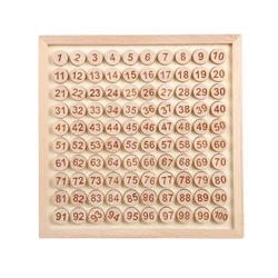 1 100 número de matemática placa de contagem montessori adição e subtração cedo educacional crianças aprendizagem brinquedos jogo sudoku