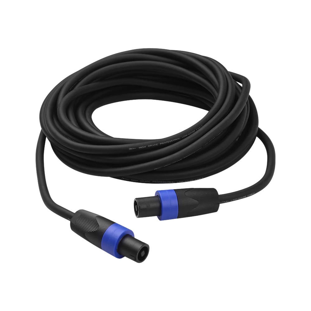 12AWG сценические микшерные кабели аудио усилитель шнур разъем для динамика штекер