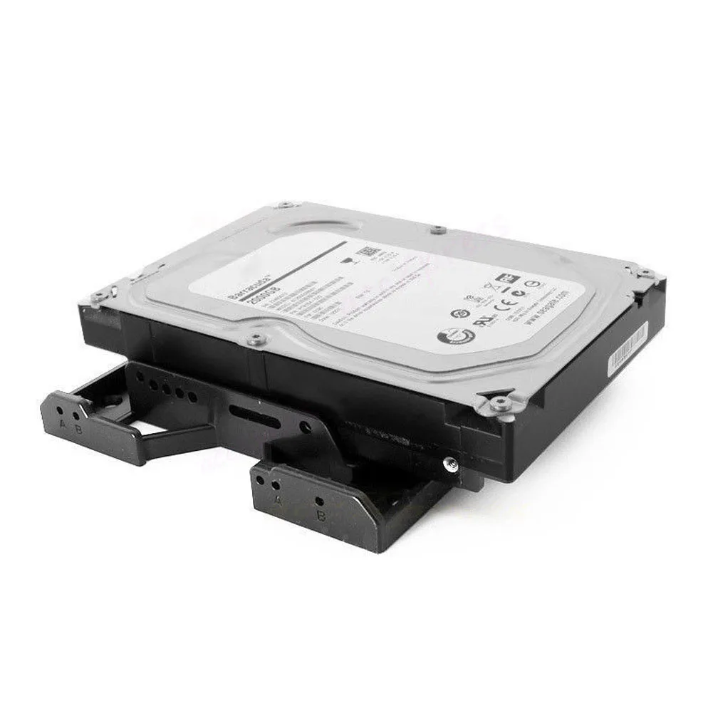 

5.25" to 3.5" 2.5" SSD HDD Tray Caddy Case Adapter Cooling Fan Mounting Bracket AS99