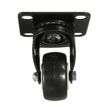 

4 pcs Heavy Duty 200kg 50mm Swivel Castor Wheels Trolley Furniture Caster Rubber