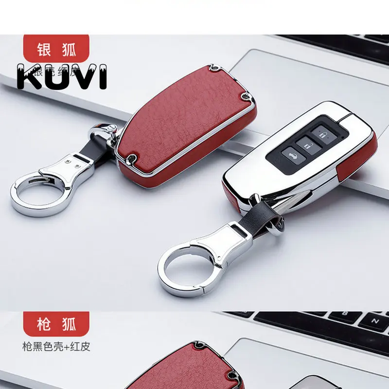 

Leather Car Key Cover For Lexus NX GS RX IS ES GX LX RC 200 250 350 LS 450H 300H Auto Car Accessories Key Case