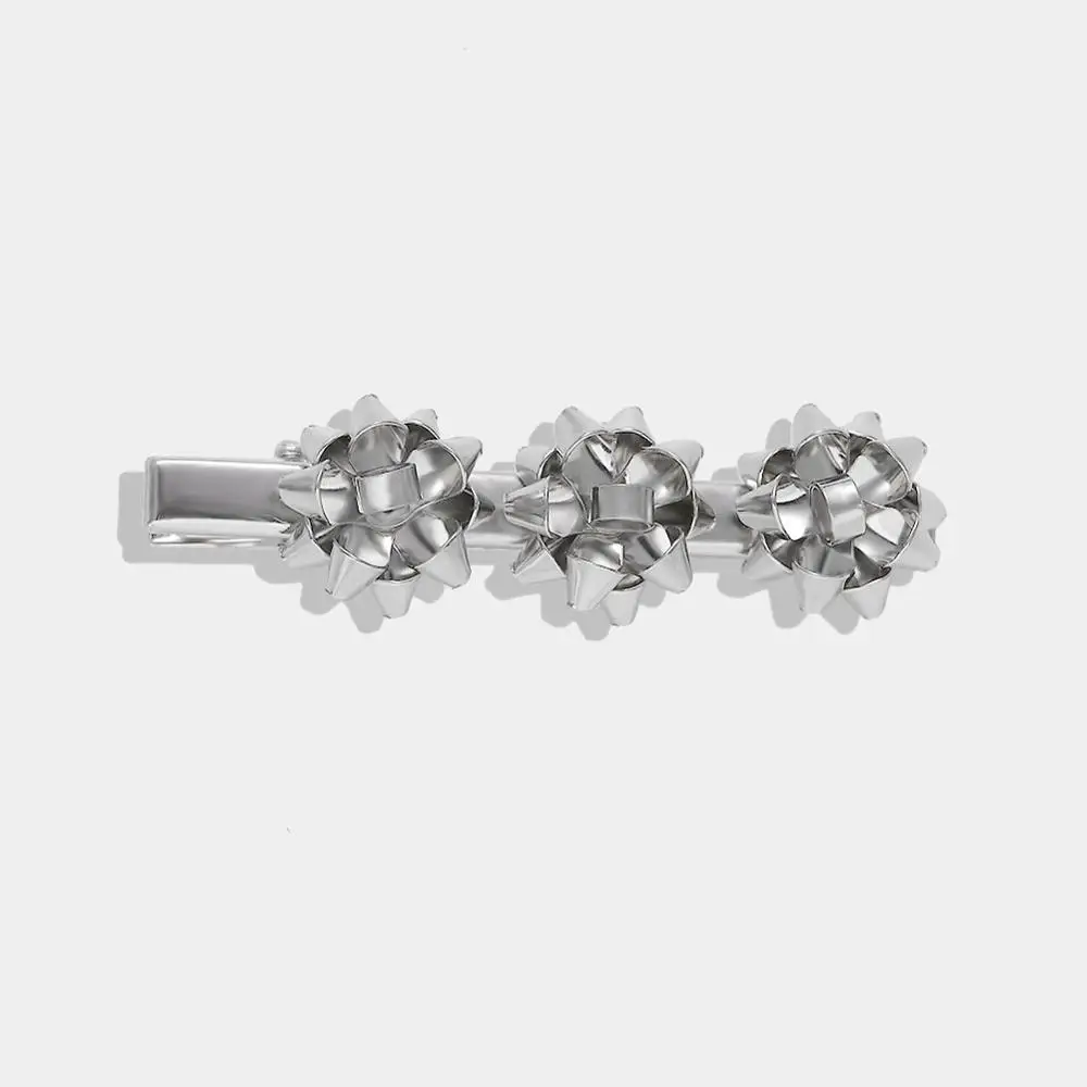 Best lady Bohemia Crystal Снежинка заколки для волос для женщин и девочек многоцветные Свадебные украшения для волос BA модная заколка-пряжка для "конского хвоста" - Окраска металла: 18