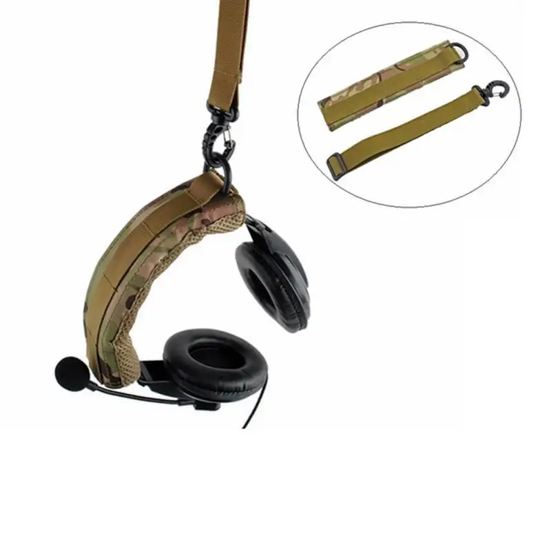 Modular Headphone Headset Cover Nylon Universal Tactical Earmuff MOLLE Accessories for Outdoor Hunting Shooting