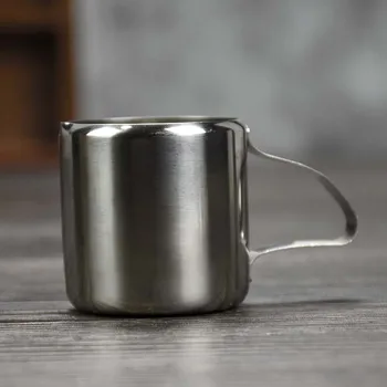 

Kitchen Stainless Steel Milk Frothing Jug Espresso Coffee Pitcher Barista Craft Coffee Latte Milk Frothing Jug Pitcher Mini Size
