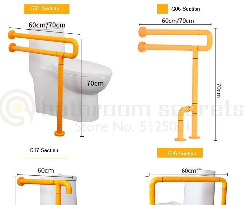 Подлокотник для туалета ванная комната туалет без барьера комната для пожилых людей безопасный для инвалидов Противоскользящий душ бар