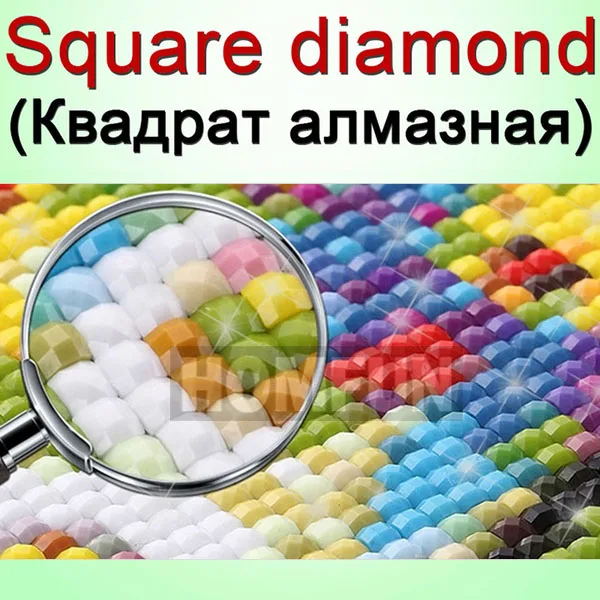 Full Square Drill Необычная фотография на заказ Алмазная вышивка крестиком полная квадратная/круглая дрель 5D DIY Алмазная вышивка ручной работы подарок - Цвет: Full Square Drill