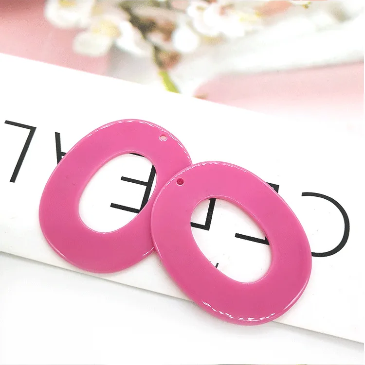 DIY Acrylic Earrings Decoration Ear Clip Earrings Handmade Pendant Ear Jewelry Material Accessories WD22 (1)