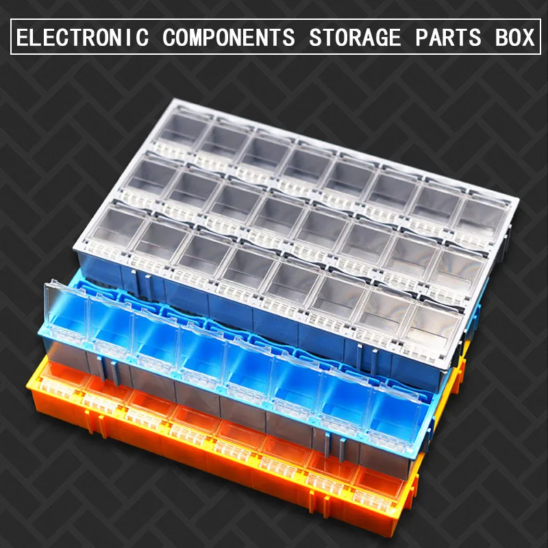 

Electronic Components Storage Parts box toolbox Electronic component box Screw chip resistor storage box