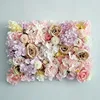 1pcs Artificial Flower Wall Wedding Background Decoration Lawn Pillar Road Lead Flower Arch White Silk Rose Hydrangea Peony ► Photo 2/6